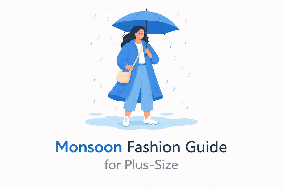 Plus-Size Monsoon Fashion: Stay Comfortable in India's July Heat