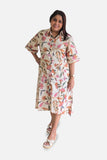 Petal Play Shirt Dress