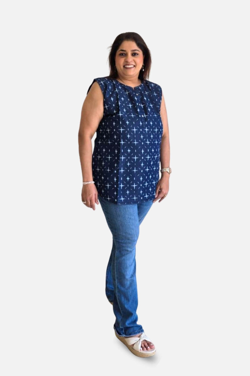 Denim Starlight Top