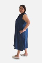 Denim Sleeveless Midnight Ease Dress