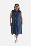 Denim Sleeveless Midnight Ease Dress