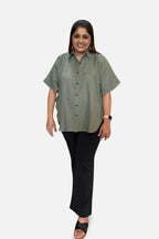 Sage Serenity Kaftan Shirt