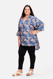 Rose and Sky Kaftan