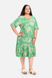 Mint Blossom Dress
