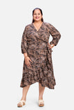 Jungle Luxe Wrap Around Dress