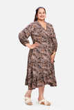 Jungle Luxe Wrap Around Dress