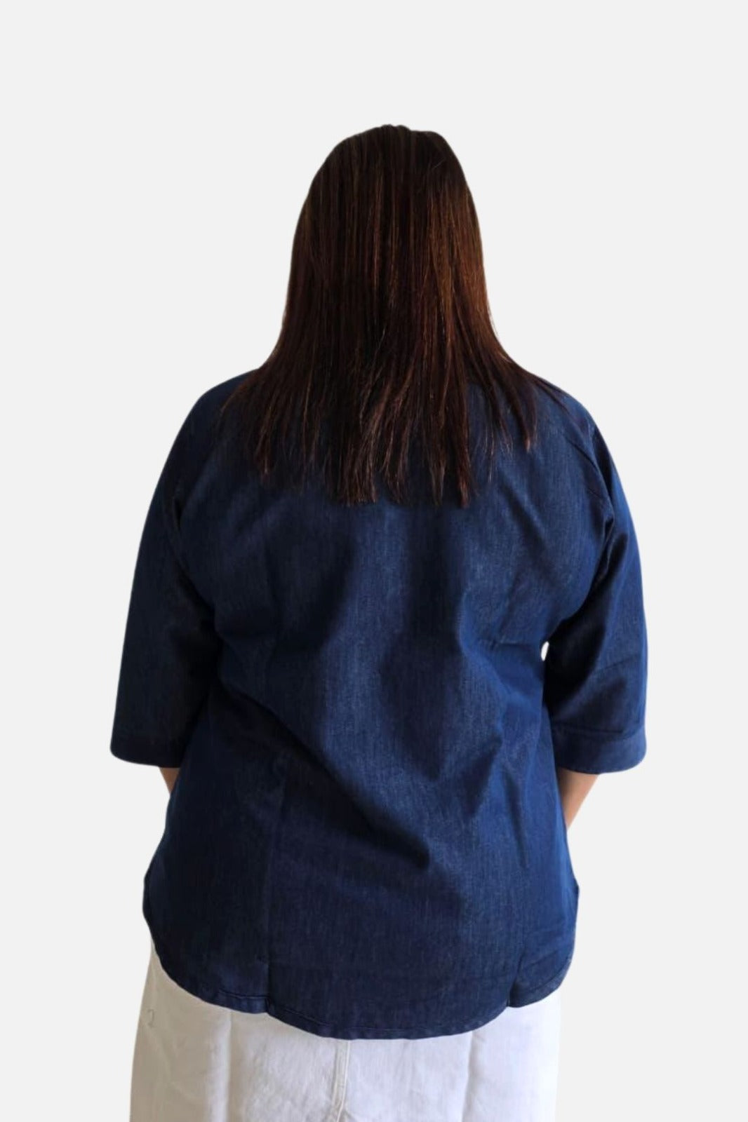Classic Calm Denim Top