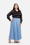 Noir Satin Shirt