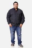 Dotted Black Print Men's Shirt