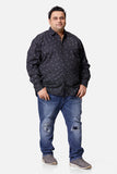 Dotted Black Print Men's Shirt