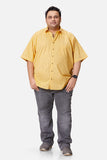 Yellow Striped Men's Shirt