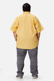 Yellow Striped Men's Shirt